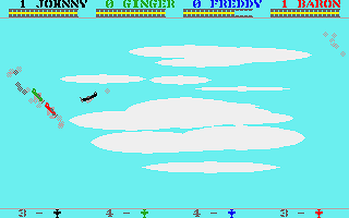 Dogfight atari screenshot